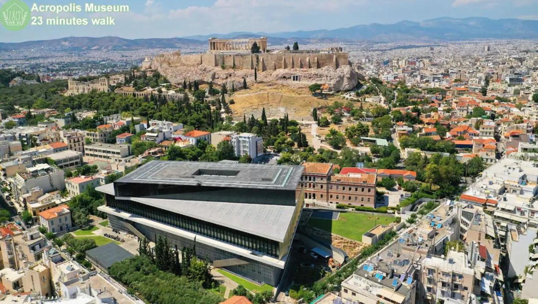 Penthouse With Acropolis View Apartment Athens Exterior photo